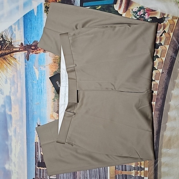 Hugo Boss Other - Hugo Boss Pleated Trousers Pants James‎ Brown Size 38x27 NWT